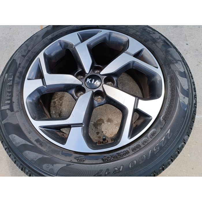 52910-F1250 1 CERCHIO IN LEGA DA 17 5 FORI 7JX17H2 ET 48.5 KIA SPORTAGE (QL) 2016\2021
