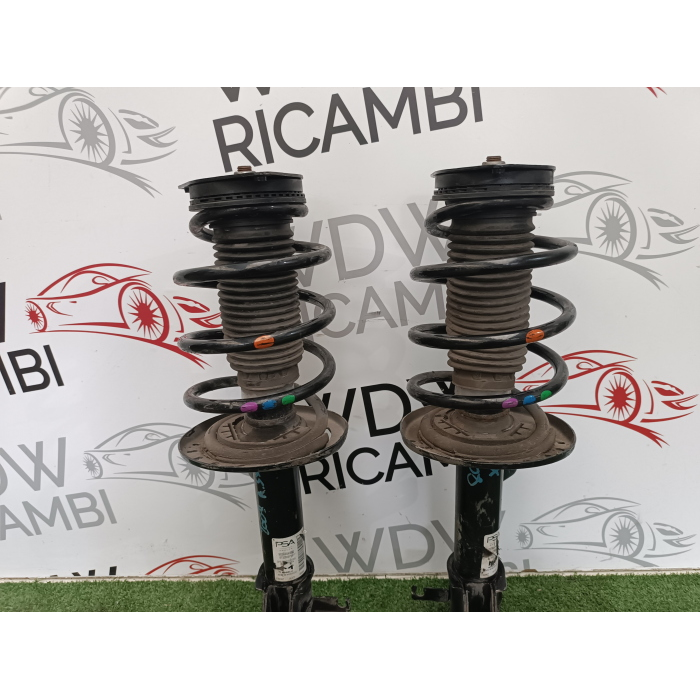 9836654980 COPPIA 2 AMMORTIZZATORI ANTERIORI PEUGEOT 2008 2° 1.5 HDI DAL 2019 IN POI 