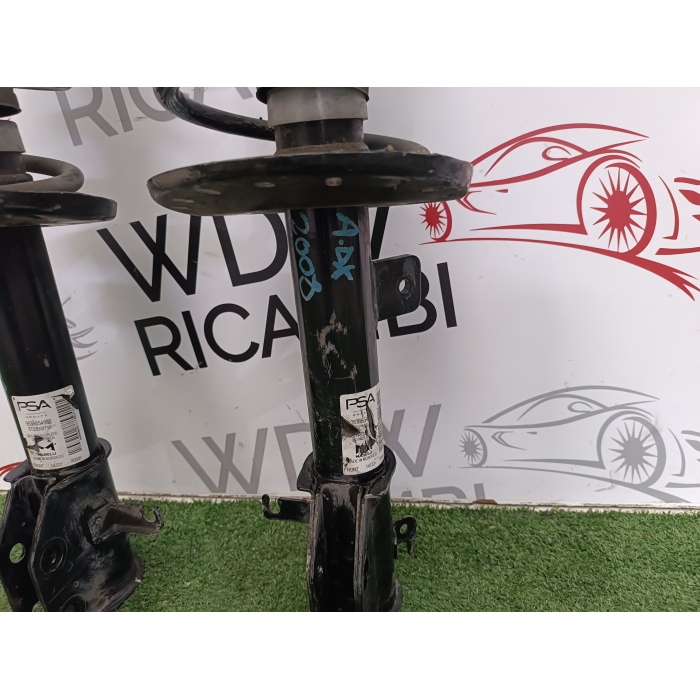9836654980 COPPIA 2 AMMORTIZZATORI ANTERIORI PEUGEOT 2008 2° 1.5 HDI DAL 2019 IN POI 