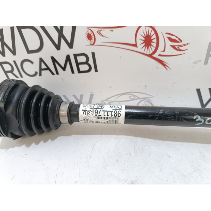 9811176480 SEMIASSE SEMIALBERO ANTERIORE DESTRO PEUGEOT 3008 2° 1.5 HDI (2020\2023) 