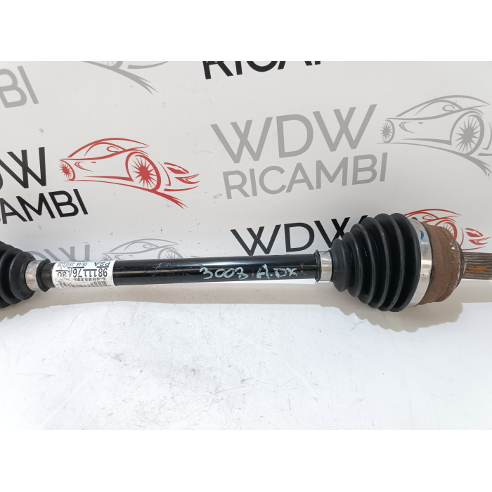 9811176480 SEMIASSE SEMIALBERO ANTERIORE DESTRO PEUGEOT 3008 2° 1.5 HDI (2020\2023) 