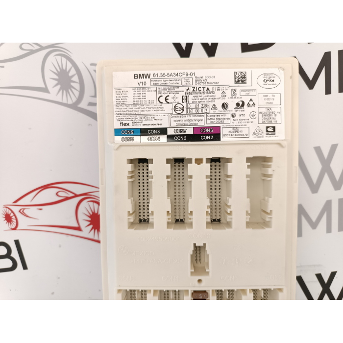 6135-5A34CF9 CENTRALINA BODY COMPUTER BMW X6 G06 F96 XDRIVE30D (2019\2023) 100249500001