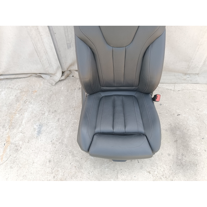 SEDILE IN PELLE NERO ANTERIORE DESTRO ANT DX ELETTRICO BMW X6 G06 F96 (2019\2023)
