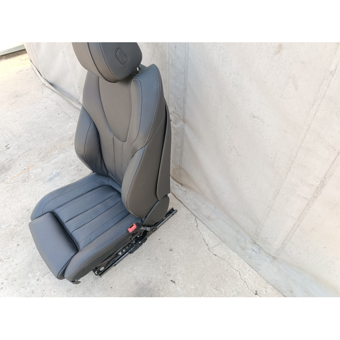 SEDILE IN PELLE NERO ANTERIORE DESTRO ANT DX ELETTRICO BMW X6 G06 F96 (2019\2023)