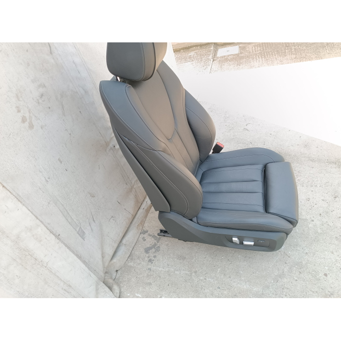 SEDILE IN PELLE NERO ANTERIORE DESTRO ANT DX ELETTRICO BMW X6 G06 F96 (2019\2023)