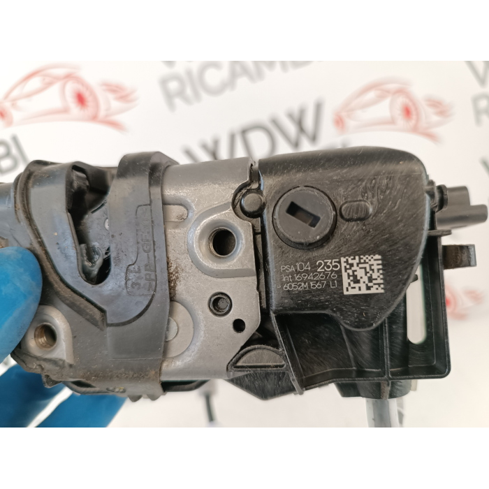 PSA104235 SERRATURA ELETTRICA PORTA ANTERIORE SINISTRO PEUGEOT 3008 2° (2020\2023)