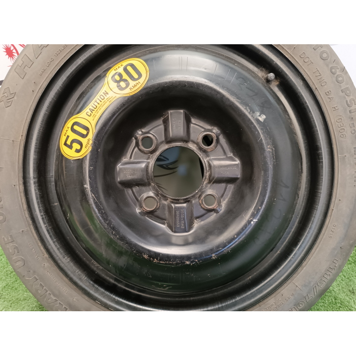 30620658 RUOTINO DI SCORTA WP-15008 ET40 T115 \ 70 R15 4 FORI MITSUBISHI COLT Z30 CZ3