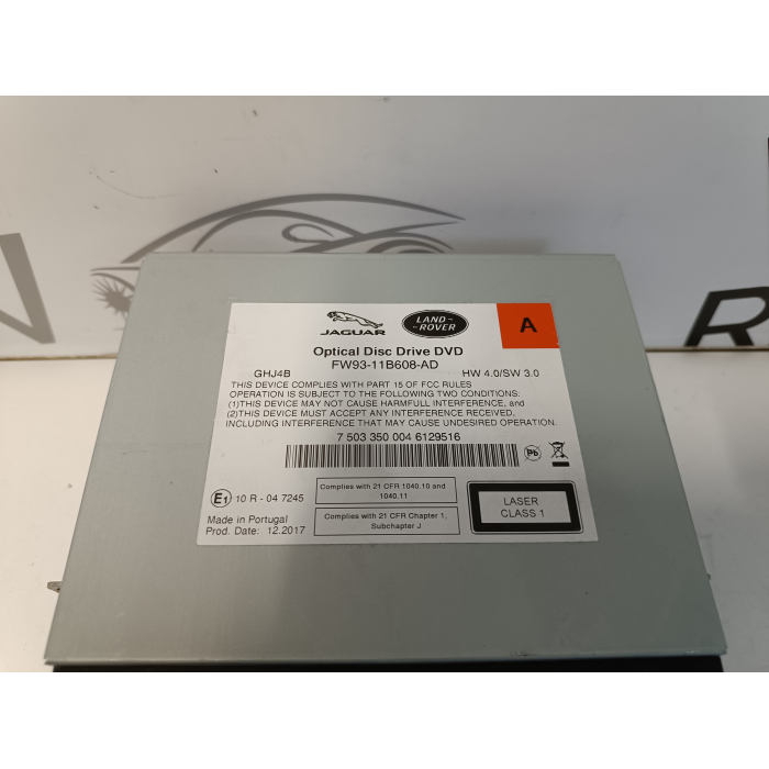 FW93-11B608-AD AMPLIFICATORE LETTORE CD NAVIGATORE JAGUAR F-PACE 2.0 D (2016\2020)