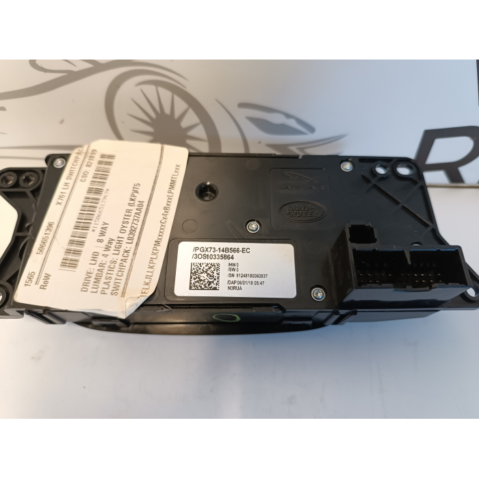 GX73-14B566-EC COMANDI SEDILE ELETTRICO ANTERIORE SINISTRO JAGUAR F-PACE (2016\2020)
