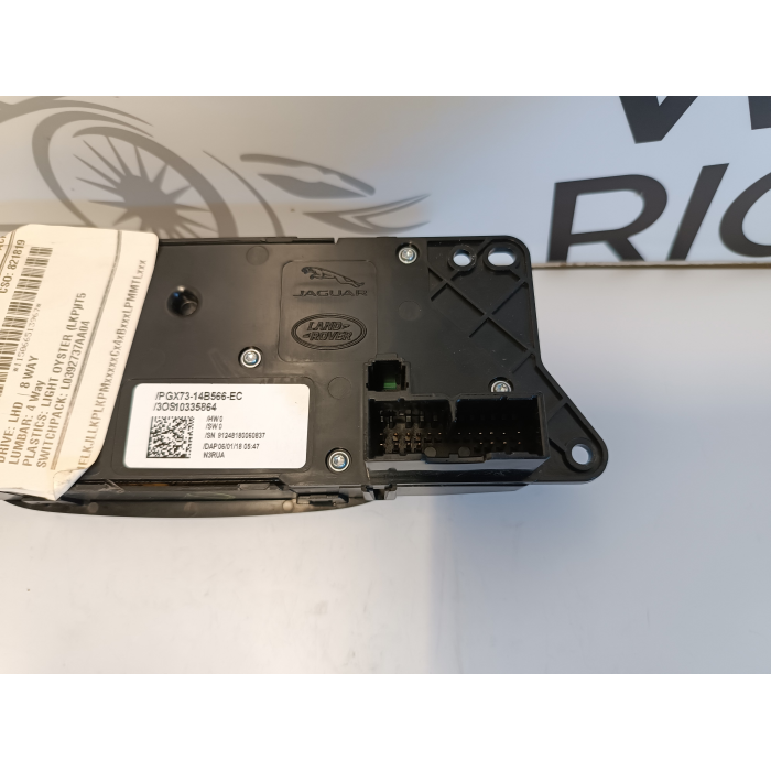 GX73-14B566-EC COMANDI SEDILE ELETTRICO ANTERIORE SINISTRO JAGUAR F-PACE (2016\2020)