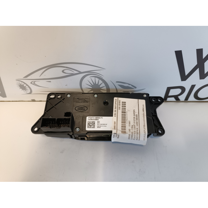 GX73-14B566-FC COMANDI SEDILE ELETTRICO ANTERIORE DESTRO JAGUAR F-PACE (2016\2020)