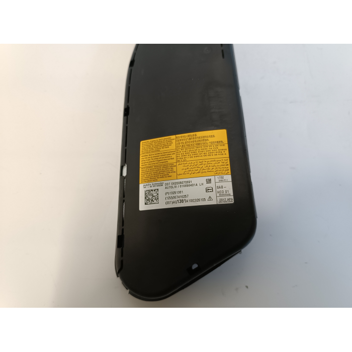 367416257 / 13251381 AIRBAG SEDILE ANTERIORE SINISTRO SX OPEL ASTRA J (2009\2020)