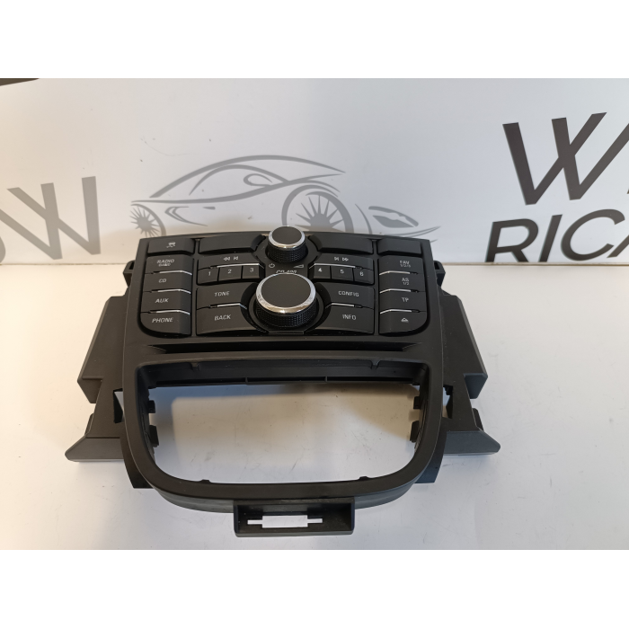 13360091 / 28299889 GRUPPO COMANDI STEREO AUTORADIO RADIO OPEL ASTRA J (2009\2020)