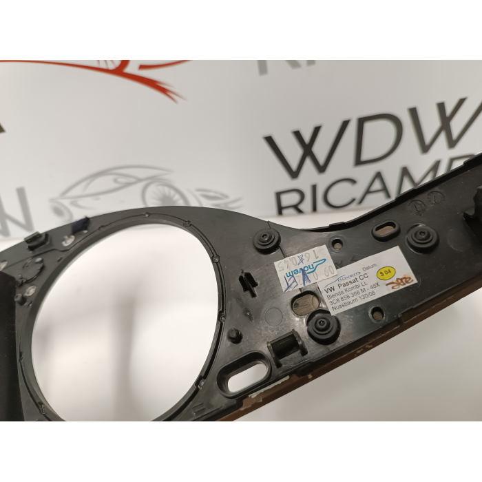 3C8858366M RIVESTIMENTO CORNICE IN LEGNO CONTACHILOMETRI QUADRO VW PASSAT B6 2008\2010 3C8858366
