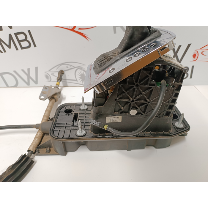 3C1713025H SELETTORE LEVA CAMBIO MARCE + CAVO CAVI VW PASSAT B6 2.0 AUTOMATICO 2008\2010