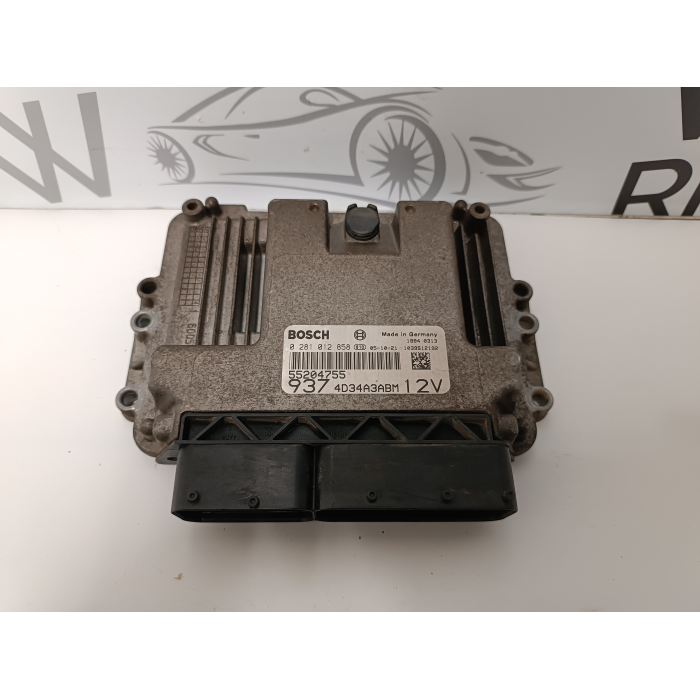 55204755 CENTRALINA ECU MOTORE BOSCH ALFA ROMEO 147 1.9 88KW 120CV - 150CV 0281012858