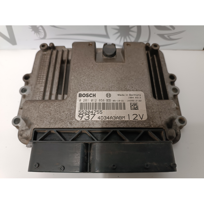 55204755 CENTRALINA ECU MOTORE BOSCH ALFA ROMEO 147 1.9 88KW 120CV - 150CV 0281012858