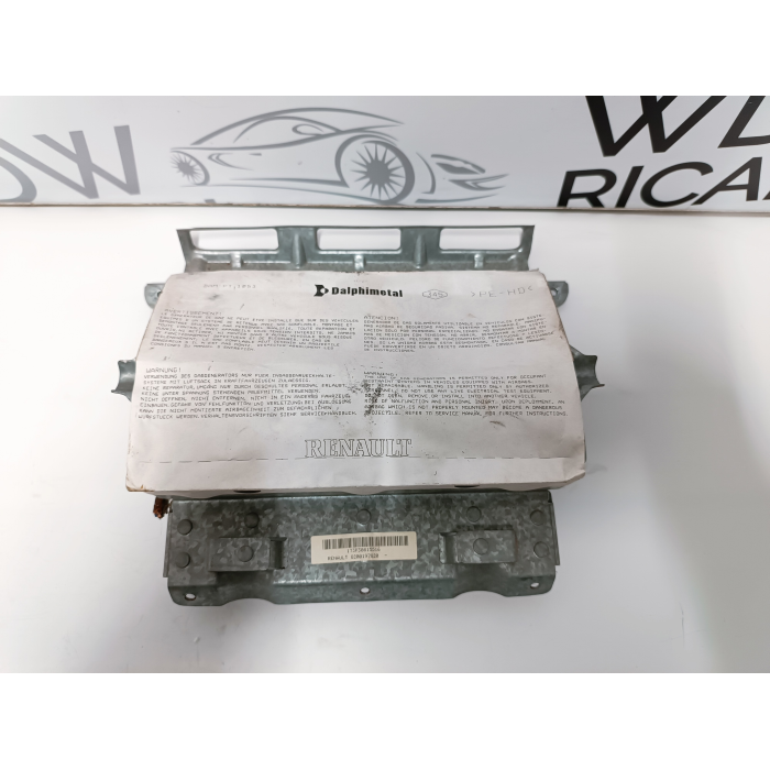 8200197820 AIRBAG CRUSCOTTO LATO PASSEGGERO DESTRO RENAULT CLIO II SERIE 2001-2005 