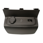 9812508977 CORNICE ATTACCO ACCENDISIGARI AUX CITROEN C3 3° (DAL 2016 IN POI >)
