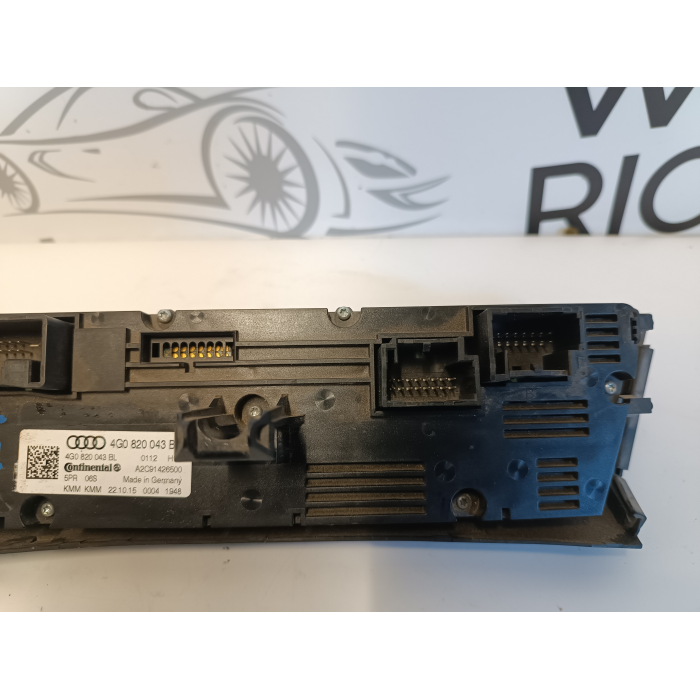 4G0820043BL PULSANTI GRUPPO COMANDI CLIMA ARIA STUFA A\C AUDI A6 C7 2011-2018 4G0820043