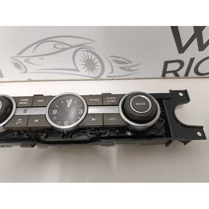 AH2218C858BF STEREO RADIO COMANDI MODANATURA OROLOGIO RANGE ROVER SPORT 2005-2012