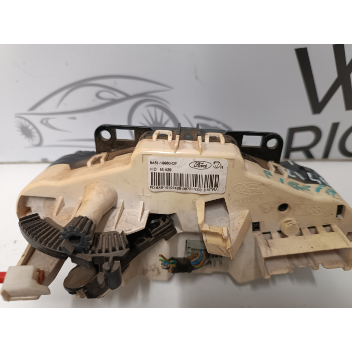 8A61-19980-CF GRUPPO COMANDI STUFA CLIMA A\C FORD FIESTA 6° 2013\2017 8A6119980