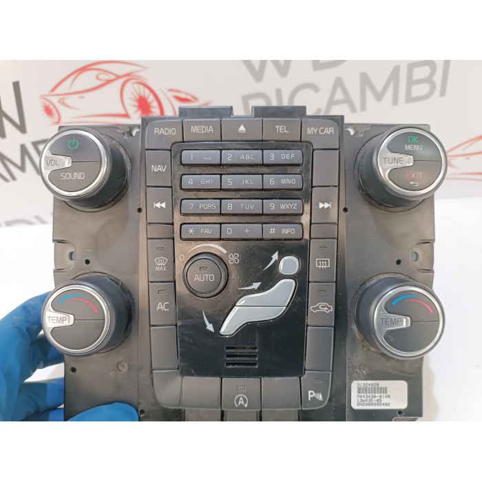 31324828 CENTRALINA PULSANTIERA COMANDI CLIMA A\C VOLVO V60 (DAL 2010 IN POI >) 