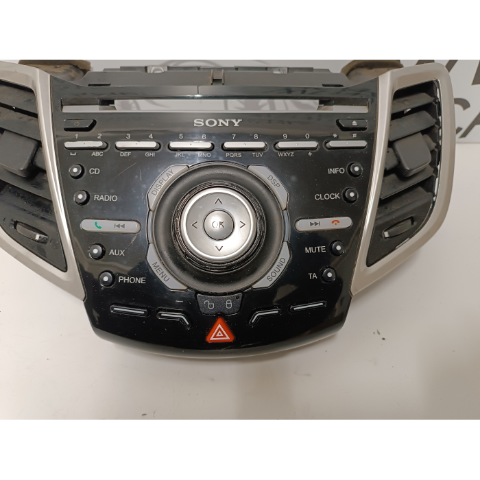 AA6T-18K811-AF STEREO AUTORADIO RADIO CD FORD FIESTA 6° 1.6 TDCI (2008\2013) 