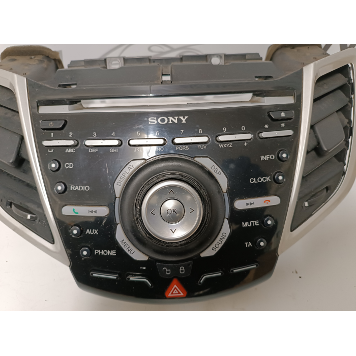 AA6T-18K811-AF STEREO AUTORADIO RADIO CD FORD FIESTA 6° 1.6 TDCI (2008\2013) 