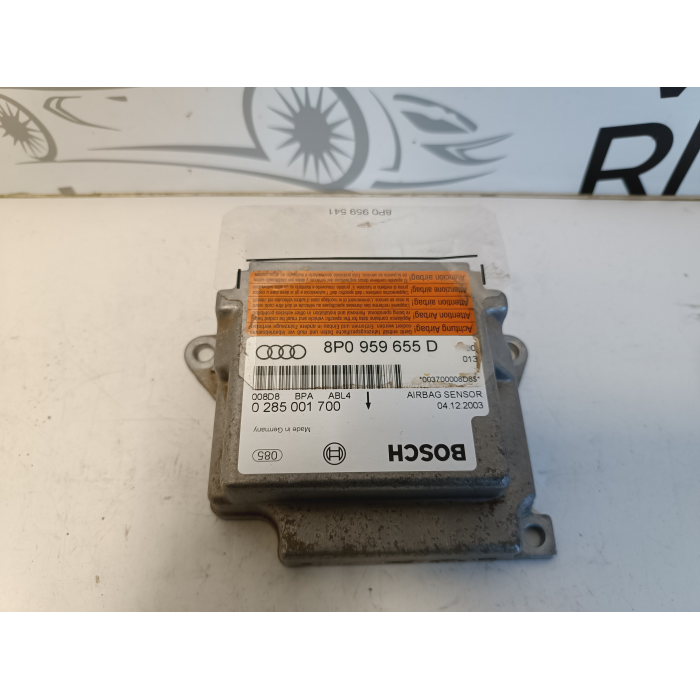 8P0959655D - 0285001700 CENTRALINA AIRBAG AUDI A3 8P 1.6 2003\2007