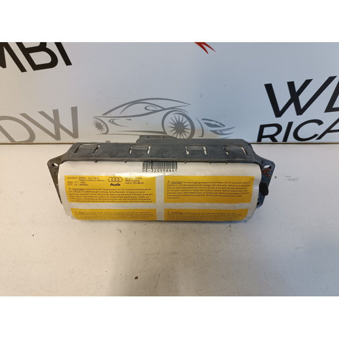 8P0880202 AIRBAG CRUSCOTTO DESTRO PASSEGGERO AUDI A3 8P 1.6 2003\2007