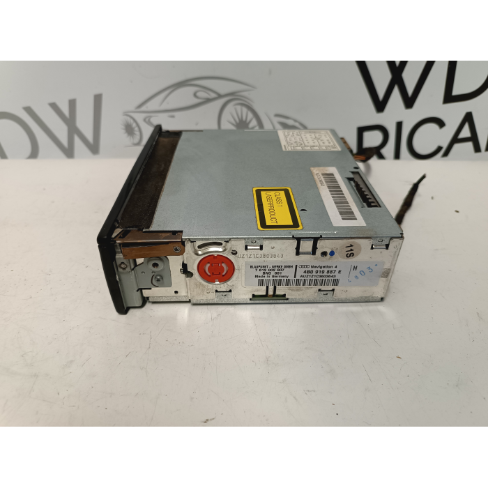 4B0919887E - 7612002007 MODULO NAVIGATORE SATELLITARE GPS AUDI A3 8P 2003\2007