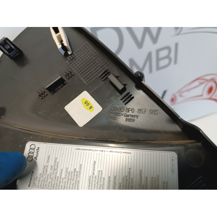 8P0857085 COVER RIVESTIMENTO CRUSCOTTO FUSIBILI AUDI A3 8P 2003\2007