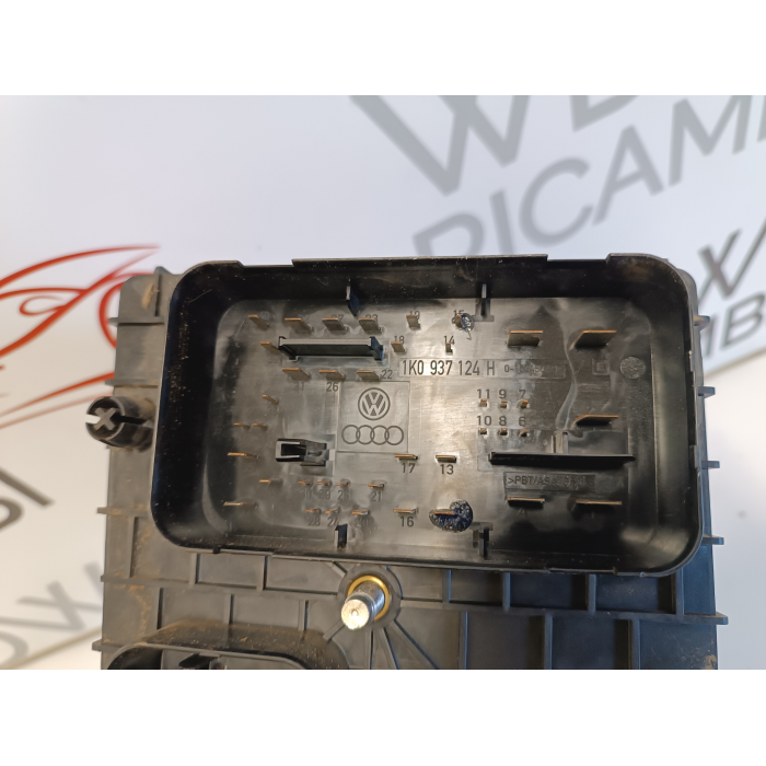 1K0937124H BODY COMPUTER CENTRALINA FUSIBILI AUDI A3 8P 1.6 BENZINA 102CV 2003\2007
