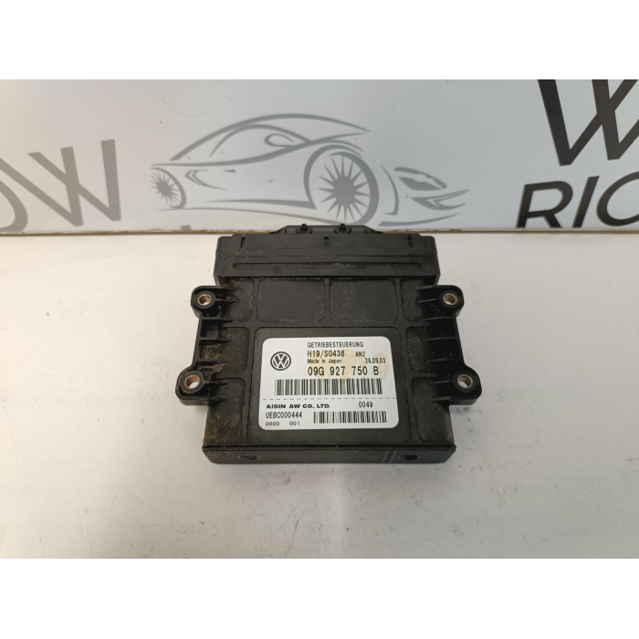 09G927750B - UEBC000444 CENTRALINA CONTROLLO CAMBIO AUTOMATICO AUDI A3 8P 1.6 BENZINA 