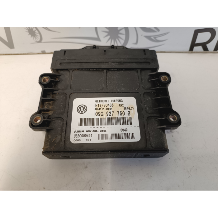 09G927750B - UEBC000444 CENTRALINA CONTROLLO CAMBIO AUTOMATICO AUDI A3 8P 1.6 BENZINA 