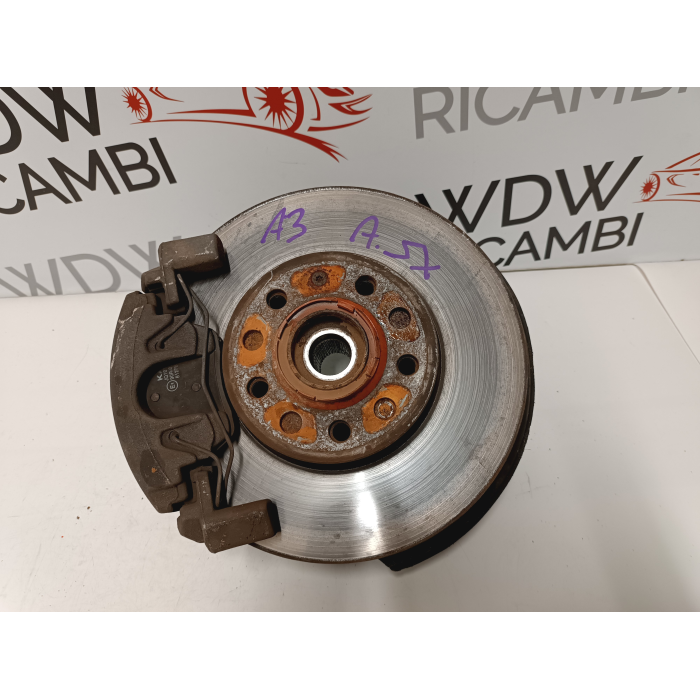 FUSELLO MOZZO MONTANTE ANTERIORE SINISTRO AUDI A3 8P 1.6 102CV BENZINA 2003\2007