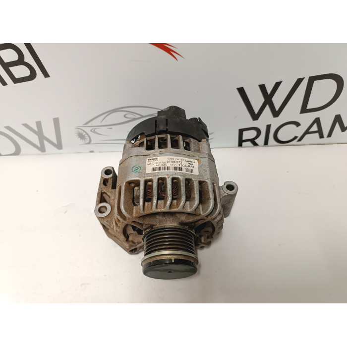 51880173 MS1012101700 ALTERNATORE 14V 120A 312B1000 1.3 95CV FIAT 500 PANDA - LANCIA - ALFA ROMEO