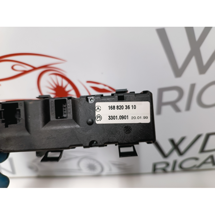 1688203610 PULSANTIERA CENTRALE MERCEDES CLASSE A (W168) (1997\2004) 