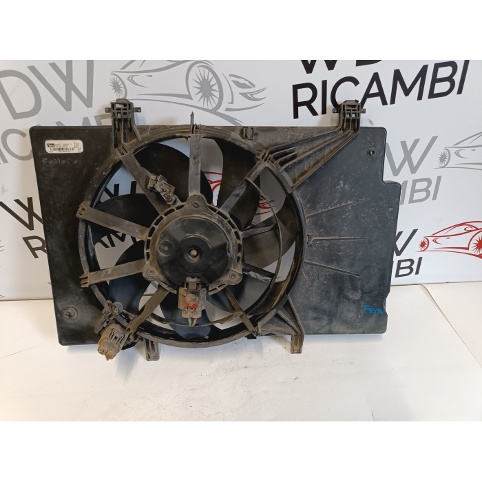 8V51-8C607-CG VENTOLA ELETTROVENTOLA radiatore MOTORE FORD FIESTA 1.4 - 1.6 TDCI (2008\2017) 