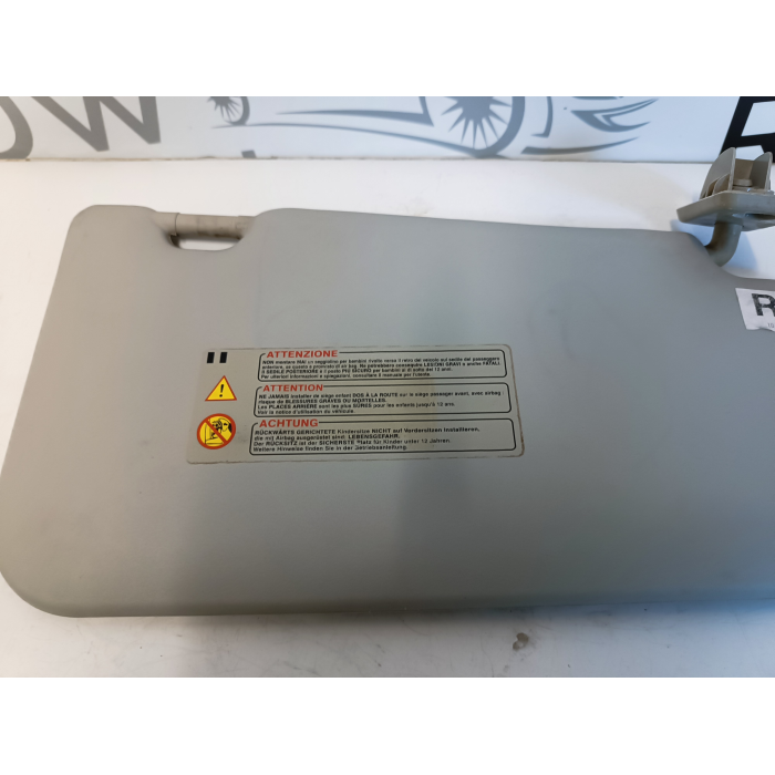 ALETTA PARASOLE ANTERIORE DESTRA DX NISSAN MICRA III K12 2002 - 2010 