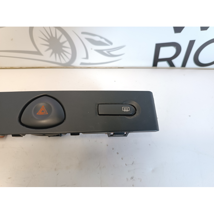 R6195340 PULSANTIERA INTERRUTTORE CENTRALE LUCE EMERGENZA RENAULT CLIO II 1998-2001 