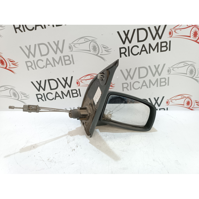 SPECCHIO SPECCHIETTO DESTRO MANUALE FIAT PANDA 169 2003\2013 VETRO ROTTO 01704662800 
