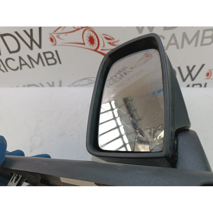 SPECCHIO SPECCHIETTO DESTRO MANUALE FIAT PANDA 169 2003\2013 VETRO ROTTO 01704662800 