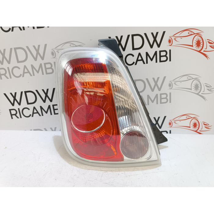 FANALE FANALINO STOP POSTERIORE SINISTRO FIAT 500 1.4 (2007\2015) ORIGINALE