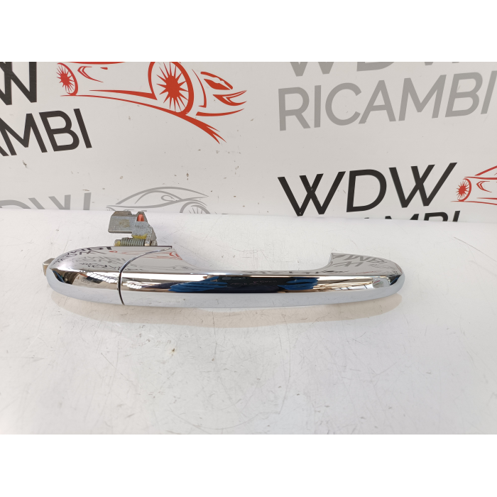 MANIGLIA ESTERNA CROMATA APRI PORTA ANTERIORE DESTRO FIAT 500 1.4 (2007\2015)