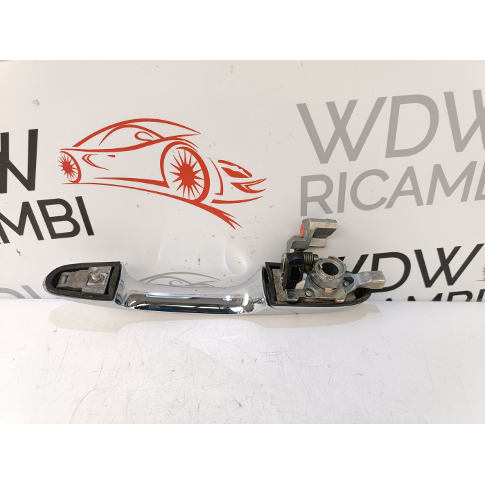 MANIGLIA ESTERNA CROMATA APRI PORTA ANTERIORE DESTRO FIAT 500 1.4 (2007\2015)