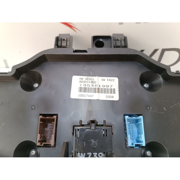 735451997 CENTRALINA GRUPPO COMANDI CLIMA A\C FIAT 500 1.4 (2007\2015) 