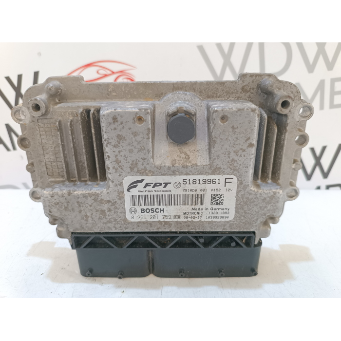 51819961 / 0261201759 CENTRALINA ECU MOTORE BOSCH FIAT 500 1.4 (2007\2015)