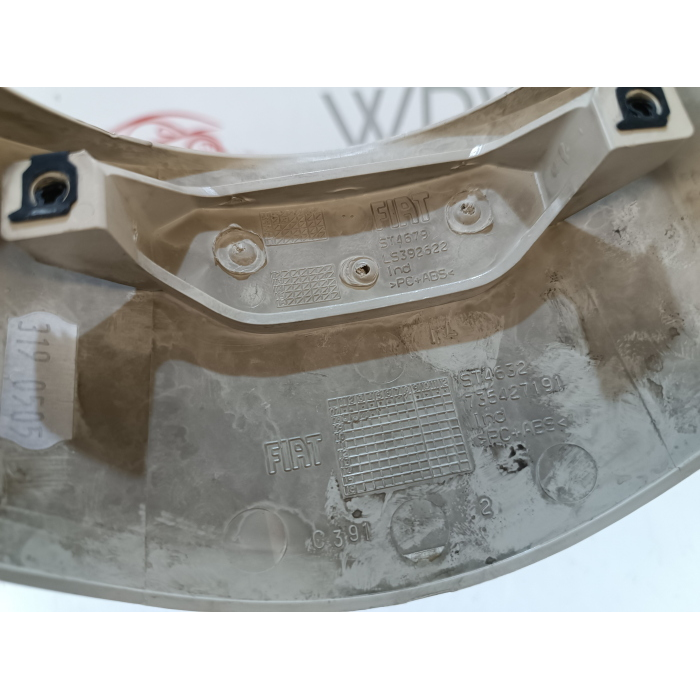 735427191 COVER RIVESTIMENTO SUPERIORE PIANTONE STERZO FIAT 500 1.4 (2007\2015)